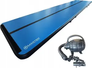 Надувной гимнастический мат Master MAS-BB10202S 1000 x 200 x 20 см синий