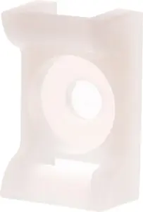 Самоклеящаяся площадка для стяжек ELEKTROPLAST PMP-10-5 16x26.5мм белая 100шт