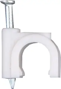 Ergom UG 22 Round Cable Clip, 100 pieces