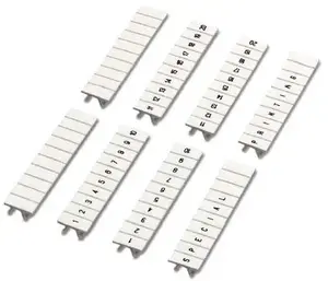 Phoenix Contact 1050017:0051 Terminal Block Markers, 5 mm, White, 10 Pieces