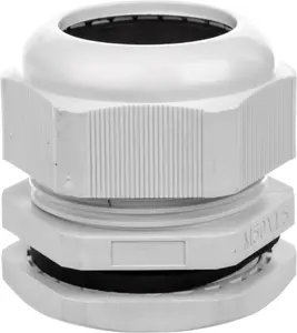 EM Group M50x1.5 Polyamide Cable Gland IP68 Light Grey
