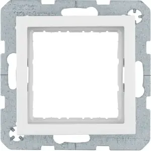 Адаптерный комплект Hager 14408989 для модулей Systo 45x45 мм, глянцевый белый
