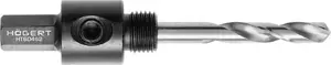 Högert Technik HT6D462 Hole Saw Adapter, 3/8 inch Hex Shank for 14-30 mm Hole Saws