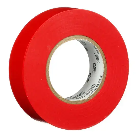 3M Temflex 165 PVC izolācijas lente 15mm x 10m sarkana Photo 2