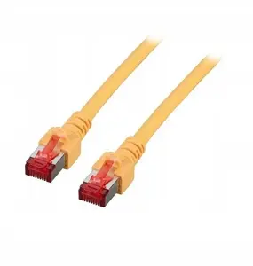 SecurityNET S/FTP Cat.6 Patch Cable, 5m, LSZH, Yellow