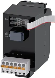 Siemens SIRIUS ACT 3SU1400-1LK10-3AA1 PROFINET Standard Interface Module, 24V DC, Spring-Type Terminals