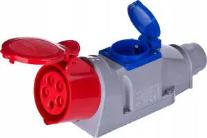 Распределительный щит Tarel 175 1x16A 5P 400V с розеткой 230V
