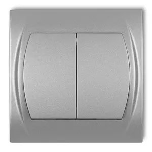 Karlik 7LWP-2 Pushbutton Switch, 10A, 250V, IP20