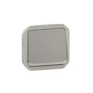 Legrand 069530L Plexo55 2-pole Push-button Switch 10A 2-module Grey