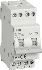 Kanlux KCS-40A/2P Installation Switch, 2-Pole, 40A, 230/400V AC