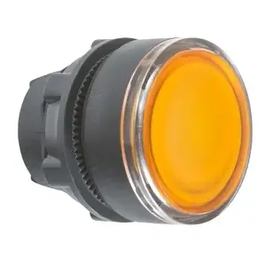 Schneider Electric ZB5AW35 Illuminated Push Button Head, Orange, 22mm