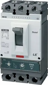 LSiS TS400N Molded Case Circuit Breaker, 3-Pole, 300A, ATU Protection, 50kA