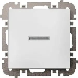 ELEKTROPLAST Vestra Staircase Switch, Flush-Mounted, IP20, White, 3825-10