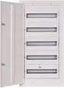 Flush-mounted modular distribution board RPsm 90 Z, 5x18 modules, with lock, RAL 9003
