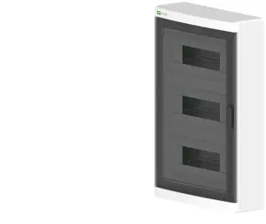 Распределительный щит навесной ELEKTROPLAST Elegant 3x12, IP40, N+PE, прозрачная дверца