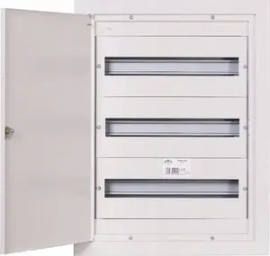 Sabaj RPSM 54 Z (3X18) iebūvējams moduļu sadales skapis 3x18 moduļi IP31 ar slēdzeni RAL 9003