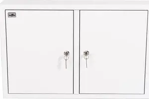 Alfako SK-TEL-WN-WSPÓLNA Flush-Mounted Multimedia Distribution Board 2x12 Modules with 4x Simplex and 8x TV Sockets