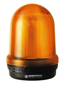 Werma 826.300.00 trauksmes gaismas indikators, dzeltens, 12-230 V