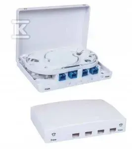 SecurityNET OUT-4-0000 Large Empty Fiber Optic Subscriber Wall Outlet