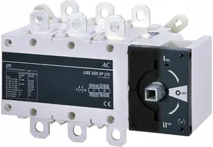 Переключатель I-0-II Eti-Polam LBS 250 3P CO, 250А, 690В AC, монтаж на панель