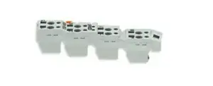 Wago 753-110 spaiļu bloks, pelēks, 10A 300V