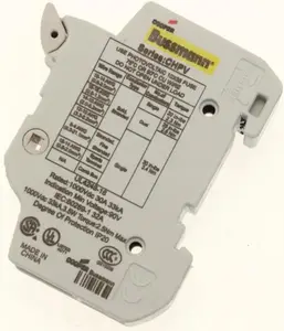 Eaton CHPV1U drošinātāju turētājs 10x38mm drošinātājiem, 1-polu, 32A, 1000V DC