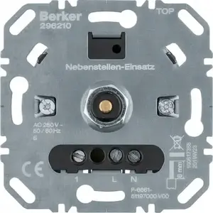 Hager 296210 one.platform Rotary Dimmer Extension Comfort