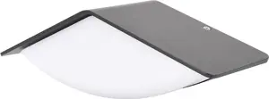 Bemko VALIT Wall Light, 10W, 4000K, 850lm, IP65, Oval, Graphite