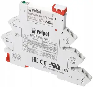 Relpol SIR6WB-220-240VAC/DC-R Interface Relay 220-240V AC/DC