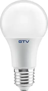 Светодиодная лампа GTV E27 8Вт A60 640лм 3000K теплый белый свет