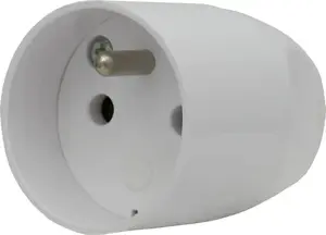 KOS 420432 Portable Socket with Earthing 16A 250V White