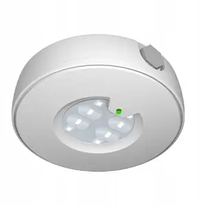EATON Roundtech eFocus Emergency Luminaire, Surface Mounted, 200lm, 1H, IP65