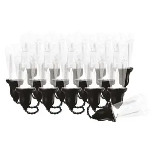 EMOS DCPW04 LED String Light, 7.6 m, 16 Lamps, Warm White