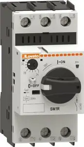 Автоматический выключатель защиты двигателя LOVATO Electric SM1R4000, 30-40А, 400В, 20кА