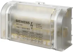 Распределительный блок Siemens 5ST2503 4-полюсный 160А 690В