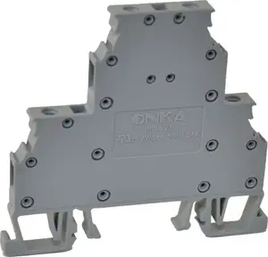 ONKA Elektrik MRK-C divlīmeņu skrūvējama spailes bloks 2.5mm2 pelēks