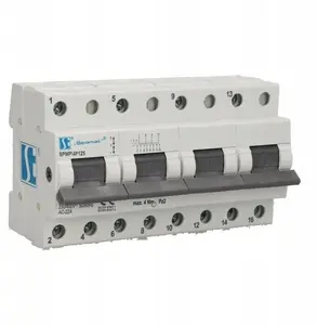 Модульный переключатель питания Spamel SPMP4P125 I-0-II 4P 125A