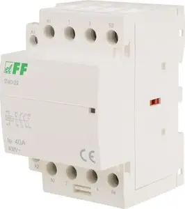 F&F ST40-22 modulārais kontaktors 40A 2NO+2NC