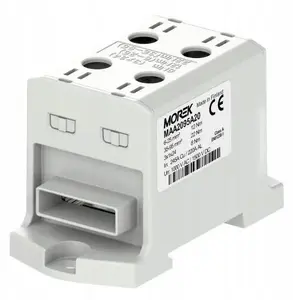 Универсальная клемма MOREK OTL95-2B 2xAl/Cu 6-95мм2 1000В AC/1500В DC