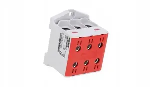 Универсальная клемма MOREK OTL95-3 3xAl/Cu 6-95мм2 1000В AC/1500В DC красная