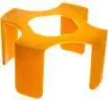 Emas T0-B-MUHAFAZA Yellow Protective Guard for Push Button