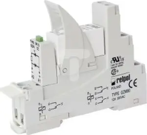 Relpol PI84-024DC-M41G-TS-2012 interfeisa relejs 2P 8A 24V DC AgNi