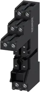 Siemens LZS:RT78726 Plug-In Base for Relays with Screw Terminals and DIN Rail Mounting