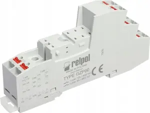 Relpol GZP80 Push-in Terminal Socket for RM84, RM85, and RM85 Inrush Relays