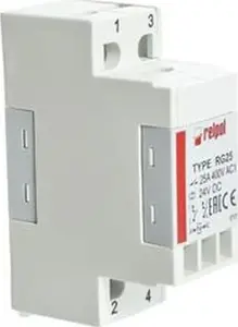 Relpol rūpnieciskais relejs RG25-3022-28-1024, 2NO, 24V DC