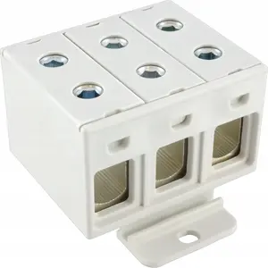 Incobex ZGX vienpolu spaiļu bloks 3x50 mm2 pelēks alumīnija un vara vadītājiem