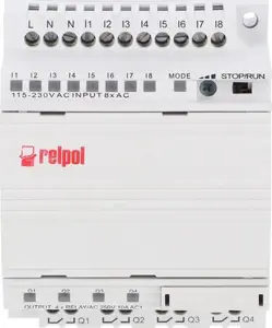 Программируемое реле Relpol NEED-230AC-11-08-4R, 230В AC, 8 входов, 4 релейных выхода