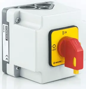 PCE ML016.3-RG3/OB 3-Pole Cam Switch 16A 0-1 IP65 in Enclosure