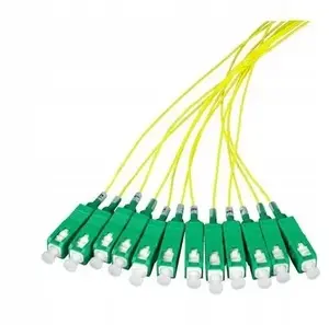 SecurityNET Single-Mode Fiber Optic Pigtail SC/APC 0.9mm 2m