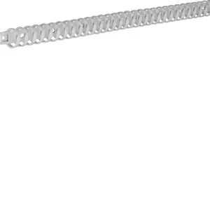 Hager M5691 elastīgs perforēts kabeļu kanāls, 21x23 mm, 0,5 m, pelēks